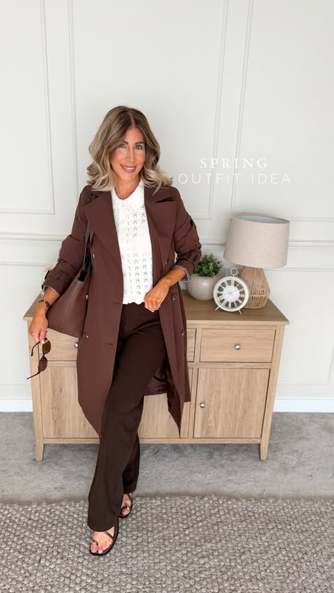 Instagram post by @kirstyannemarr for Katie Loxton. Caption reads: [...] #outfitidea #springoutfit @newlook....