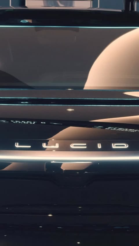 Instagram post by @nuroteam for Uber. Caption reads: [...] star of the show has arrived. 

The Lucid....