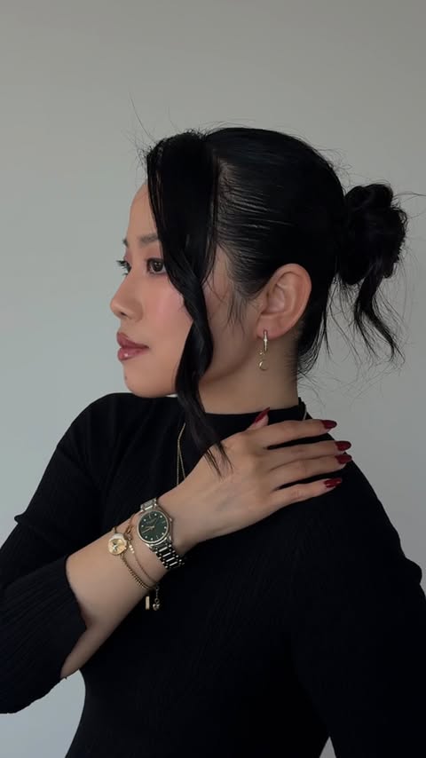 Instagram post by @sybil.tingc for Olivia Burton. Caption reads: [...] this Chinese New Year ✨ Wearing....