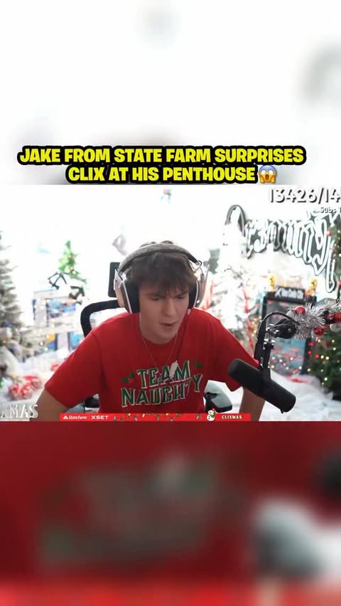 Instagram post by @clix for XSET. Caption reads: [...] @JakefromStateFarm @StateFarm @XSET.