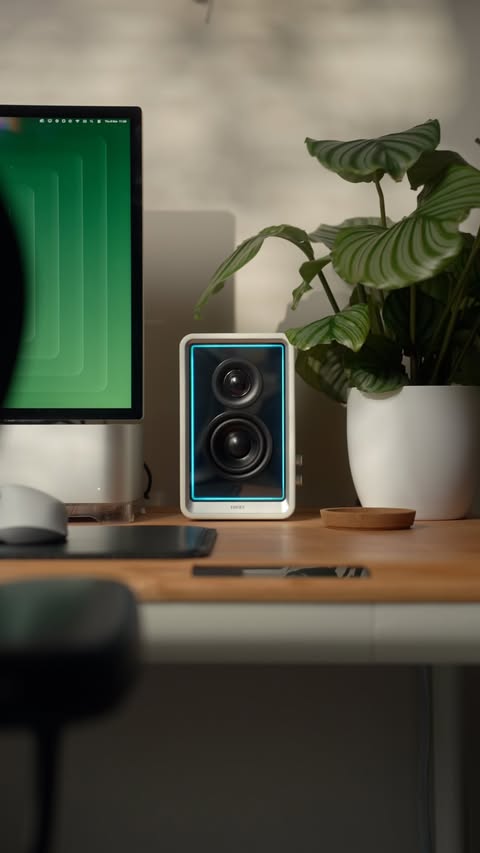 Instagram post by @robert.mccombe for EDIFIER. Caption reads: Giveaway Closed! The kind folks over at....