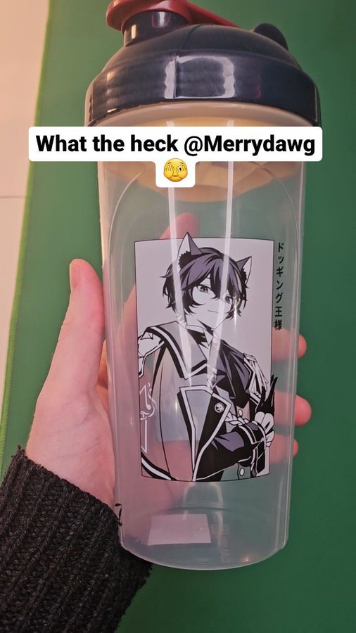 Instagram post by @yamivtube for Gamer Supps. Caption reads: [...] IS THIS?! 😭 In collaboration with....