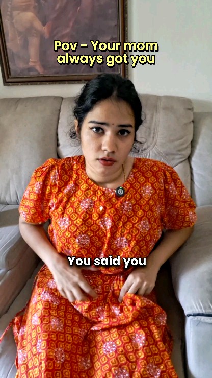 Instagram post by @srimathi_chimu for Nua. Caption reads: POV - your mom and @nuawoman always have your....