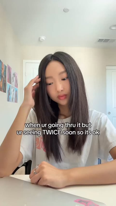 Instagram post by @omg.cece for Live Nation. Caption reads: [...] bc TWICE is on tour! @twicetagram....