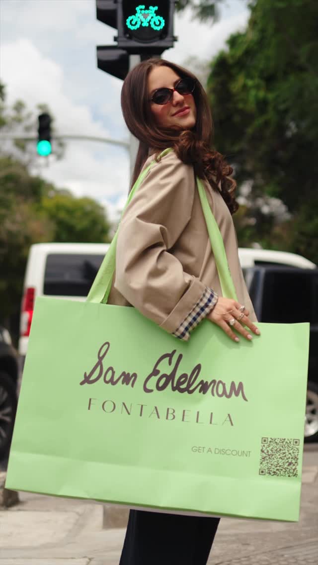 Instagram post by @notfeedcontent for Sam Edelman. Caption reads: Guatemala City, meet @sam_edelman ‘s store no.2 at....