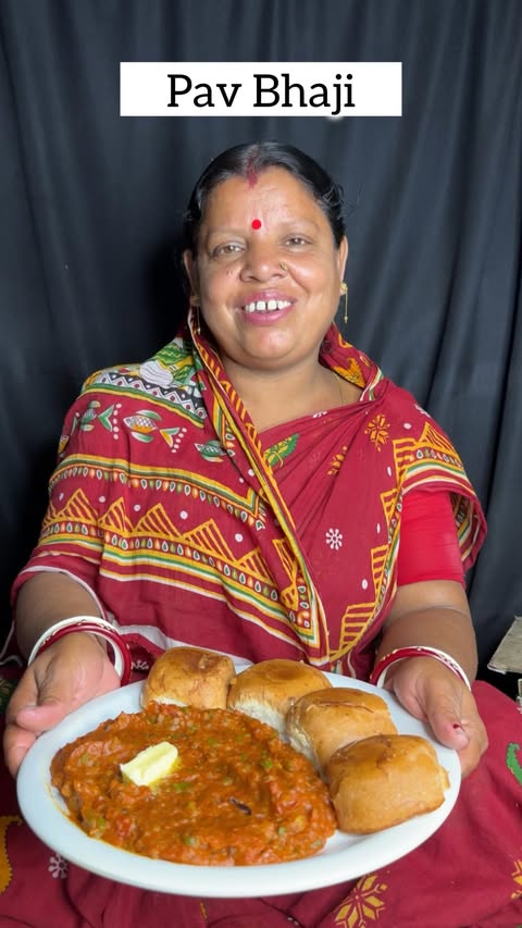 Instagram post by @bengali_dish.06 for Everest Spices. Caption reads: #ad Craving street-style Pav Bhaji at home? Learn....