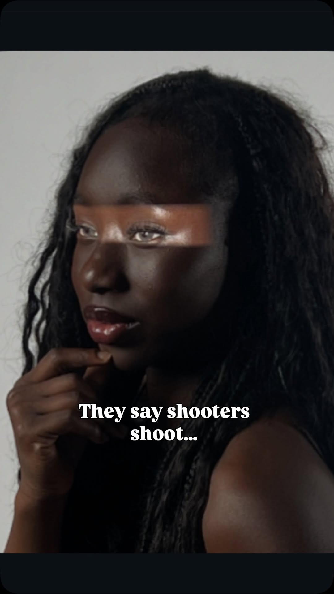 Instagram post by @riaddoll for Charlotte Tilbury. Caption reads: brands pls reach out 😩⛹🏾‍♀️ tag as many beauty....