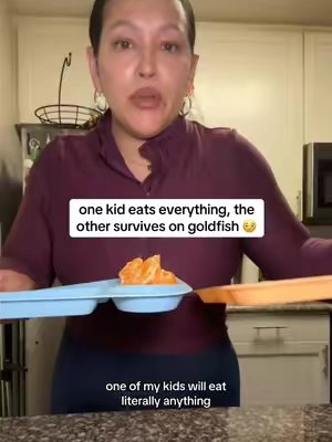 TikTok post by @dianaantuanette for EllaOla. Caption reads: [...] for both 🙃 #pickyeater #momsoftiktok....