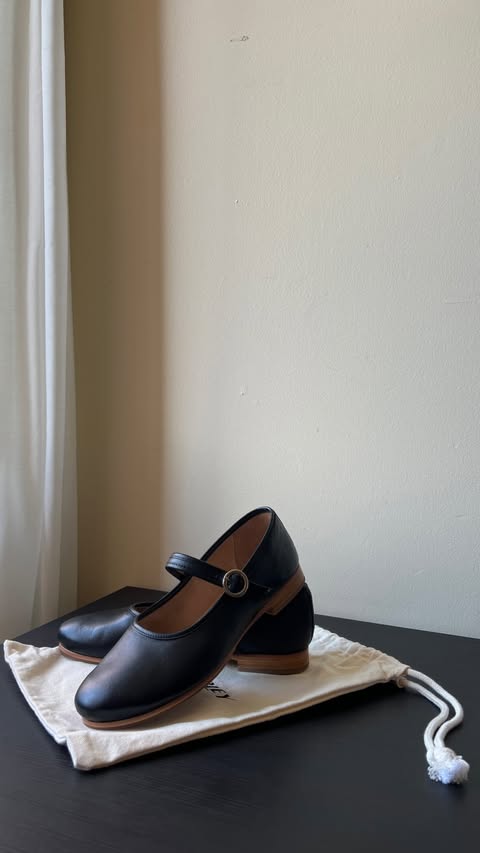 Instagram post by @sarah.ccz for Poppy Barley. Caption reads: [...] for these Modern Day Mary Janes from....