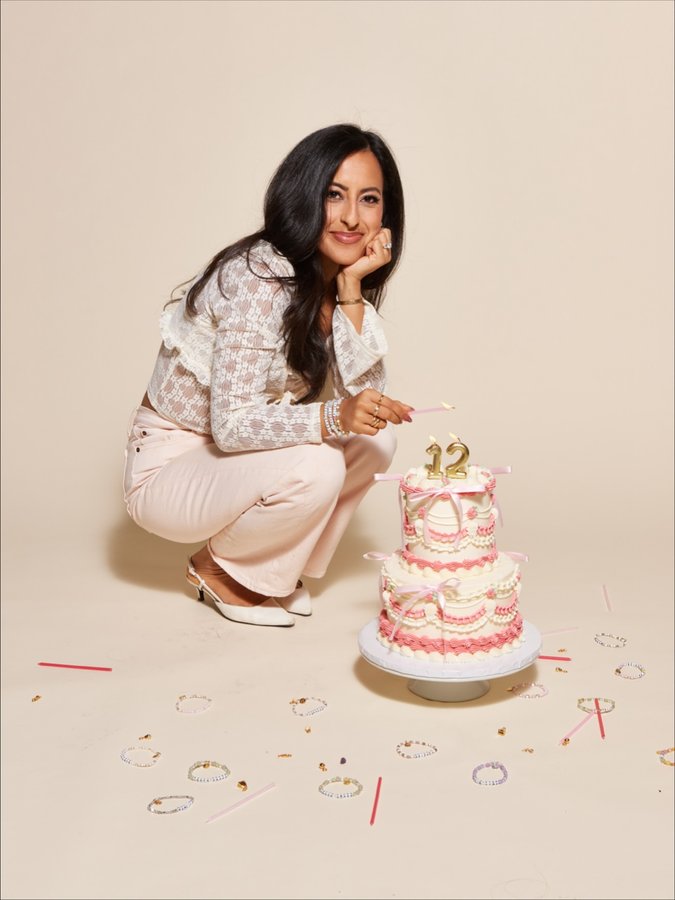 Instagram post by @adrianacarrig for Little Words Project. Caption reads: A whole 12 years of being nice to each other and....