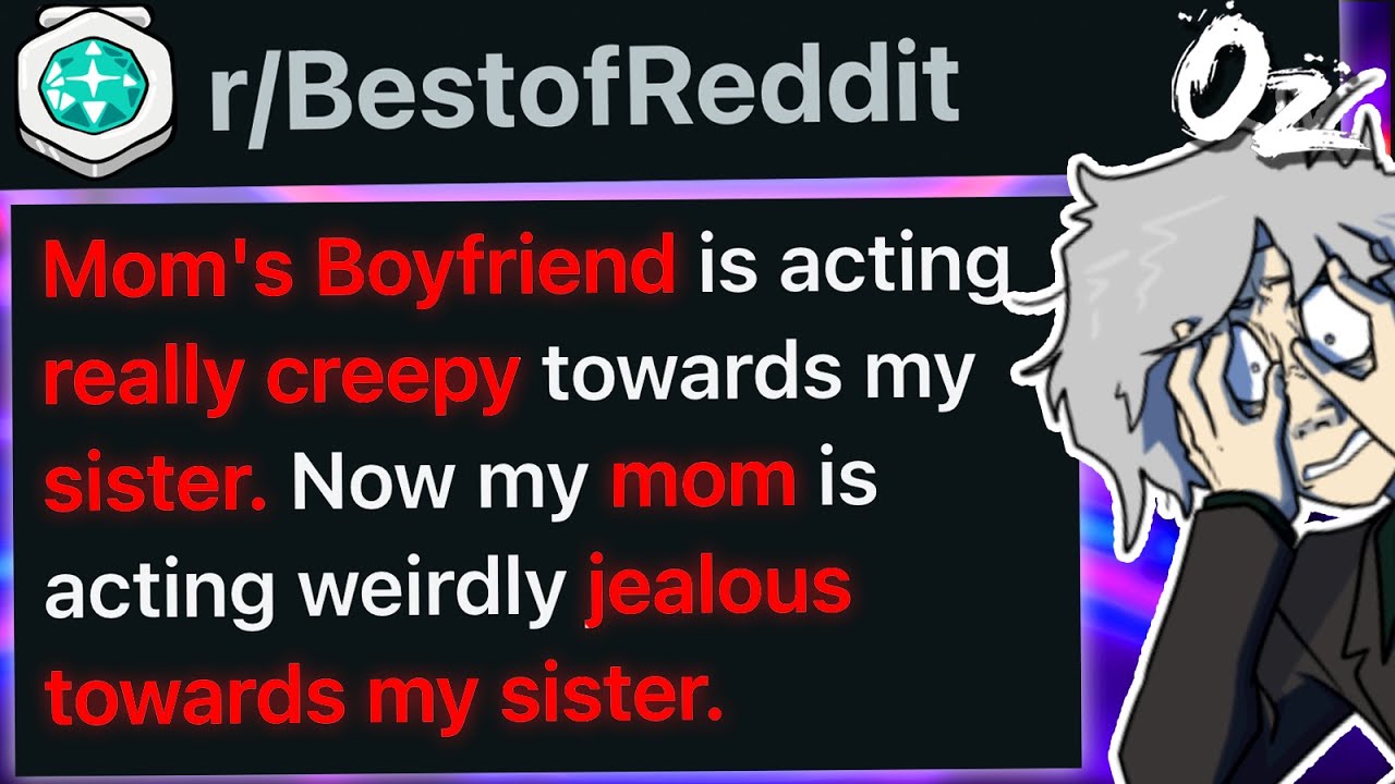 YouTube post by @Oz_ for Makeship. Caption reads: r/BestOf Mom's Boyfriend Is Making Unwanted....