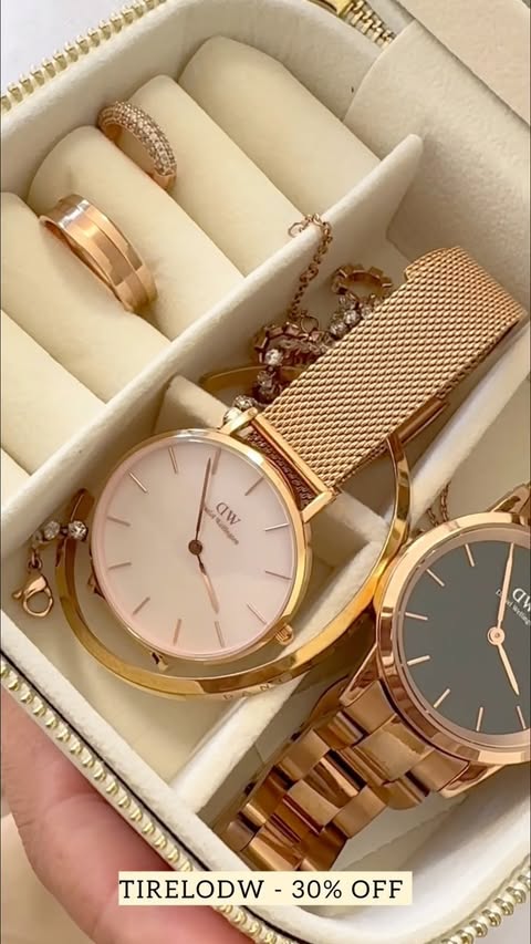 Instagram post by @mis_kale for Daniel Wellington. Caption reads: [...] baka! I’ve been reaching for my....