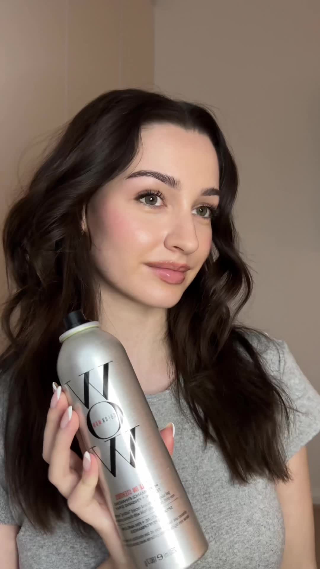 TikTok post by @harrietvalerie for Color Wow Hair. Caption reads: [...] obsessed 🤩  (Gifted) @Color Wow UK @Color....