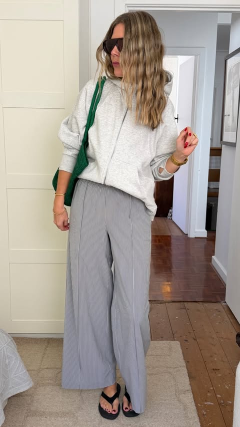 Instagram post by @carmenandmegstyle for lululemon. Caption reads: [...] chic? Of course you can when it’s....