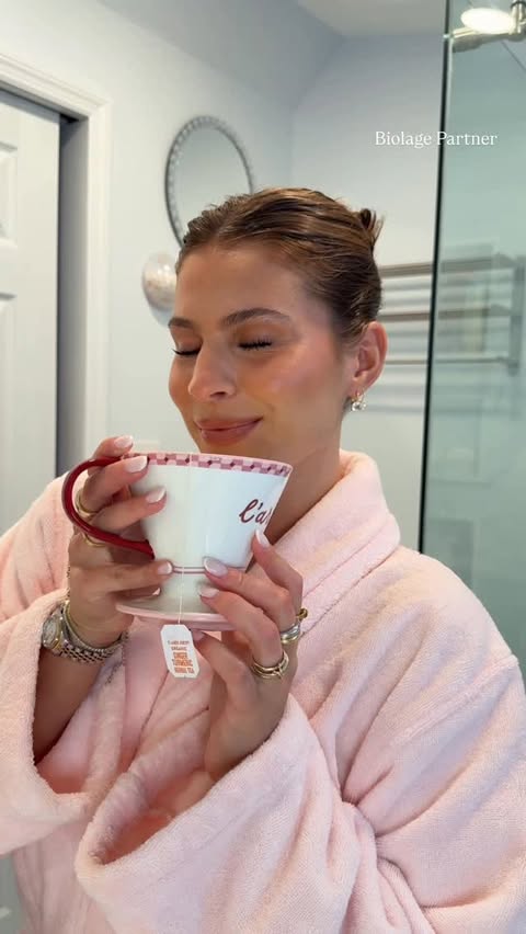 Instagram post by @kylaleelamb for Biolage. Caption reads: [...] vday self care day which calls for the....