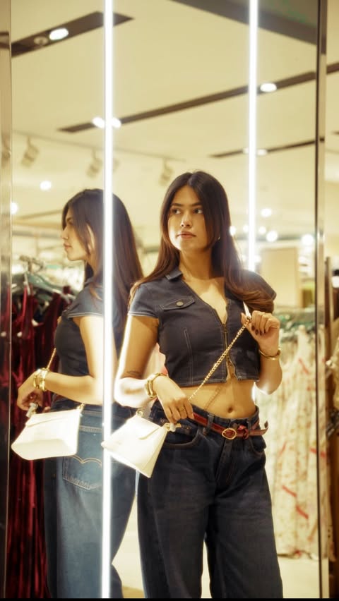 Instagram post by @aradhya.bulsara for Lifestyle Stores. Caption reads: [...] Glitz collection. Now available at Lifestyle....