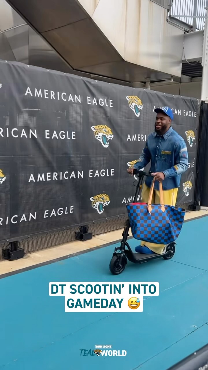 Instagram post by @daniel__dt21 for Bud Light. Caption reads: Man got places to be 🛴💨

@budlight | #TealWorld.