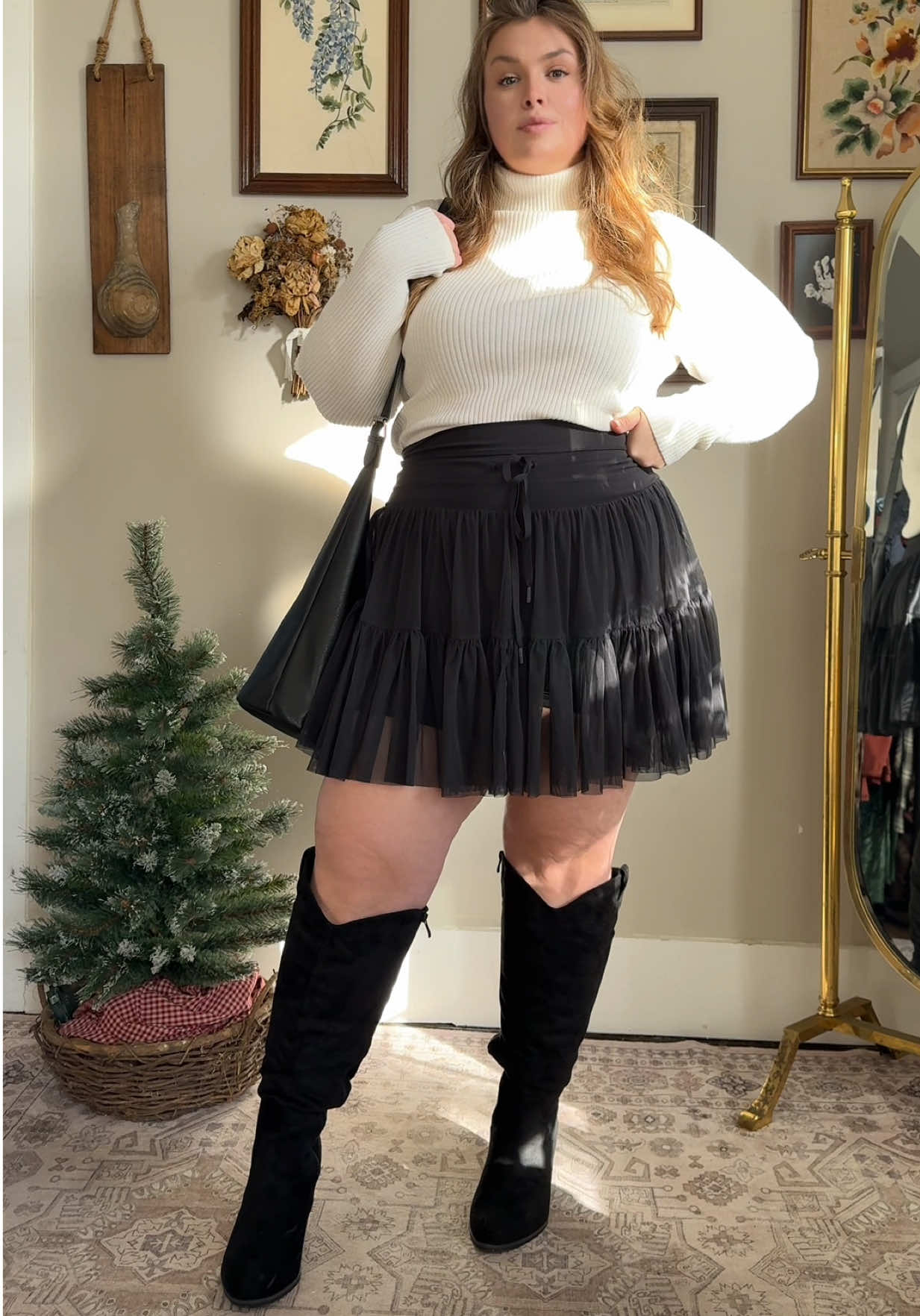 TikTok post by @deals.and.daisies for POPFLEX Active. Caption reads: These @POPFLEX Active pirouette skorts really are....