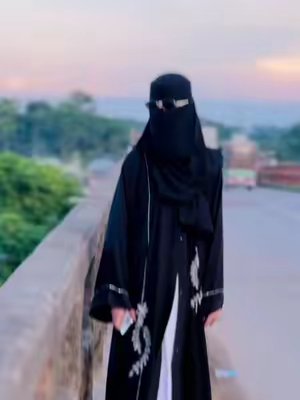 TikTok post by @_ruhiapuu02 for KaleSalad. Caption reads: @🇸🇦RIVHA Neqab Store🇸🇦 follow please ✅আমাকে....