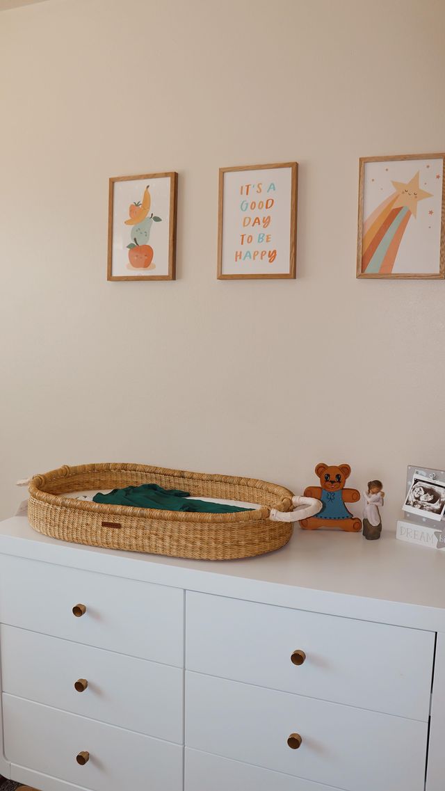 Instagram post by @arybindrup for Kyte Baby. Caption reads: Perfect for newborn and infant nurseries! I love....