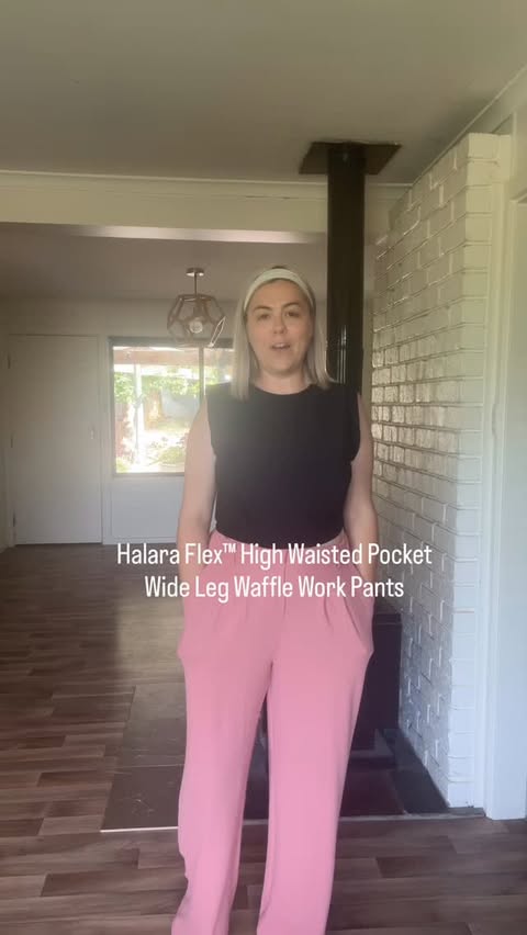 Instagram post by @the.broad.girls for Halara. Caption reads: The ultimate workwear obsession it's @halara_au No....