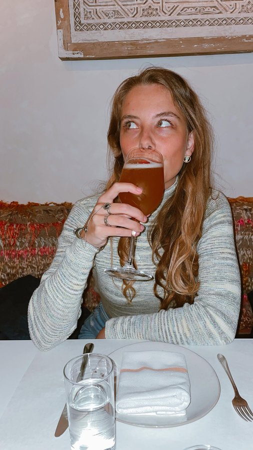 Instagram post by @annathingbutanimals for SuperMush. Caption reads: @supermush daily energy spray > coffee 😉 

#ad.