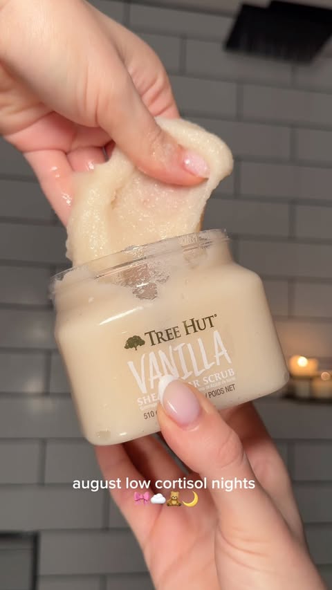 Instagram post by @blueusual for Treehut. Caption reads: [...] vanilla body foam* @treehut vanilla body....