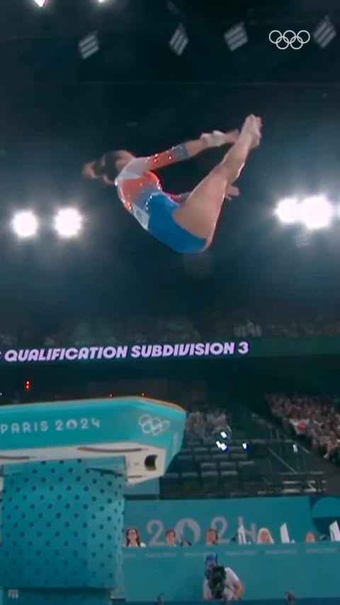 Instagram post by @aleahfinn for Olympics. Caption reads: Serving vibes and medals! 💪✨

We chatted with....