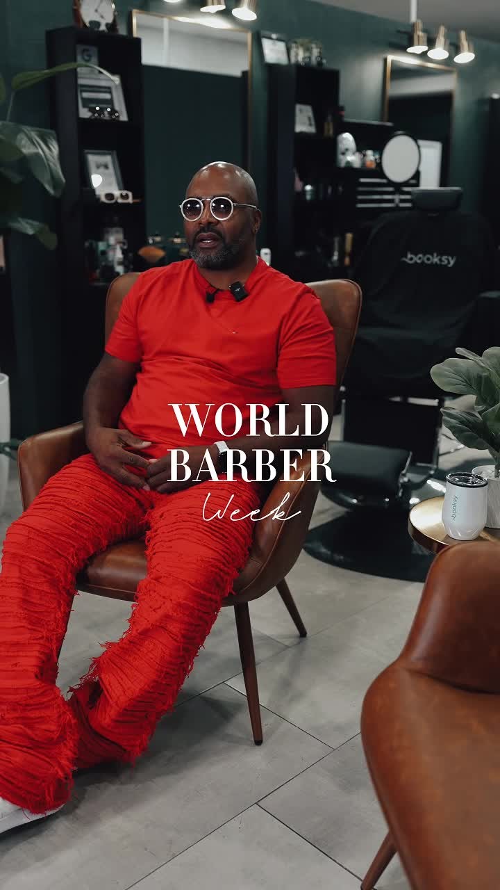 Instagram post by @sapiathebarber for Booksy. Caption reads: From the booth to the barbershop, these artists....