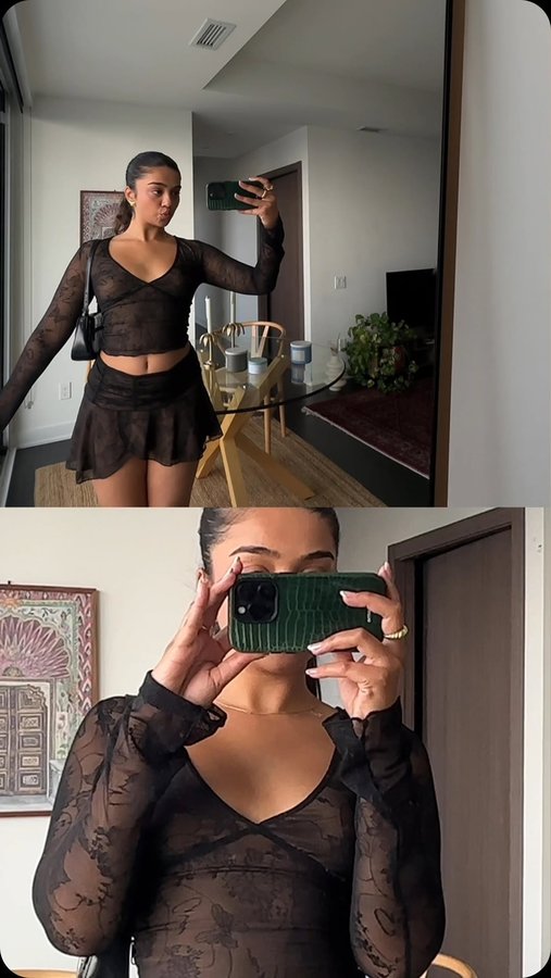 Instagram post by @anomashetty for KaseMe. Caption reads: your sign for a lil phone refresh 🌸☁️....