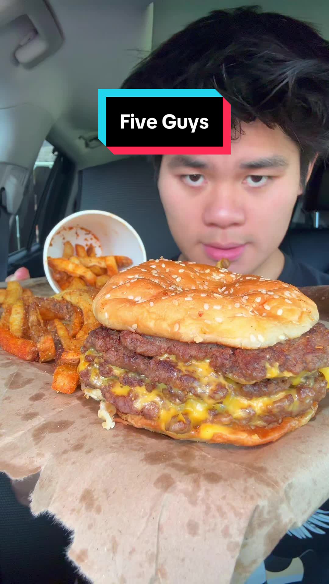 TikTok post by @holycao23 for Goodles. Caption reads: [...] Guys tastin extra delicious with these....