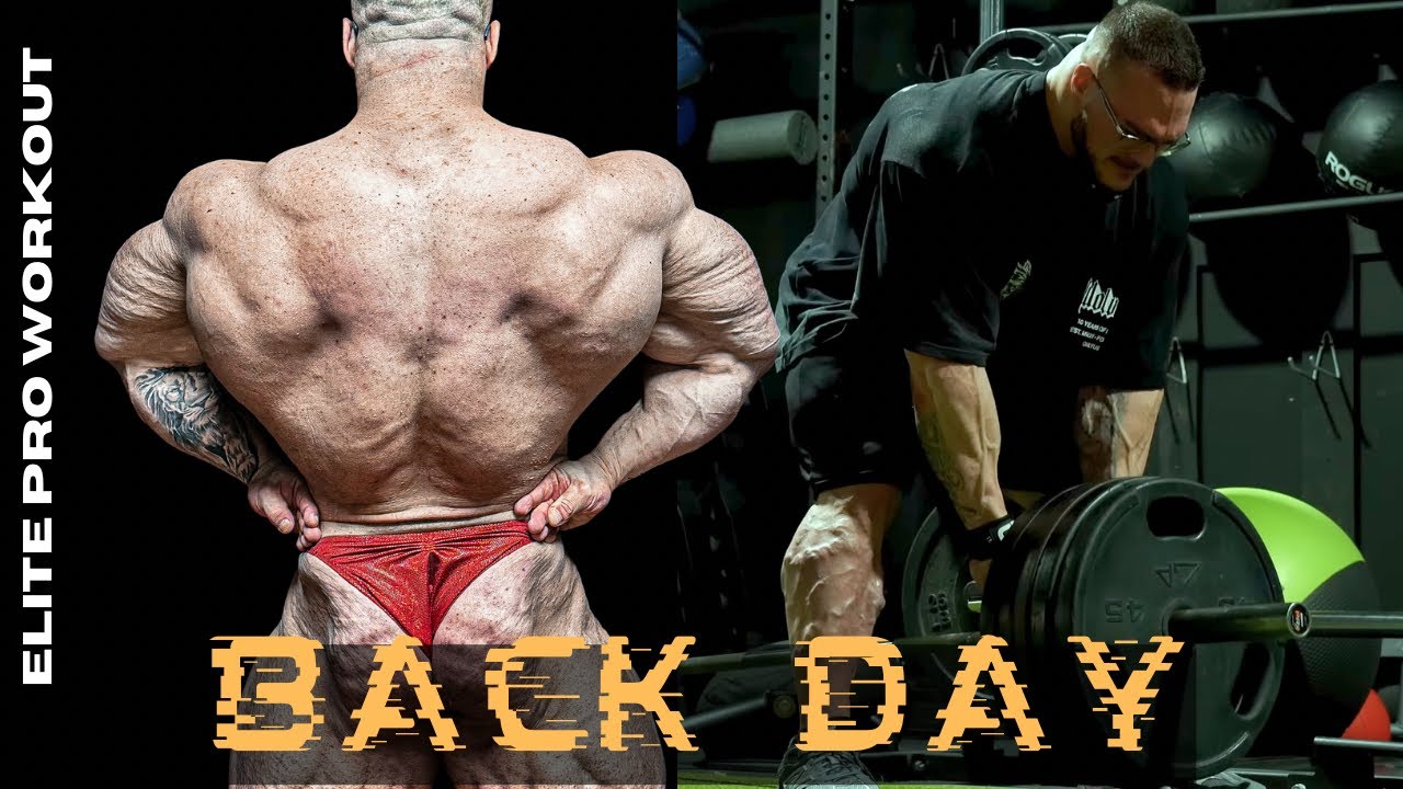 YouTube post by @NickWalker39 for Darc Sport. Caption reads: My Training Philosophy | BACK DAY | Nick Walker .