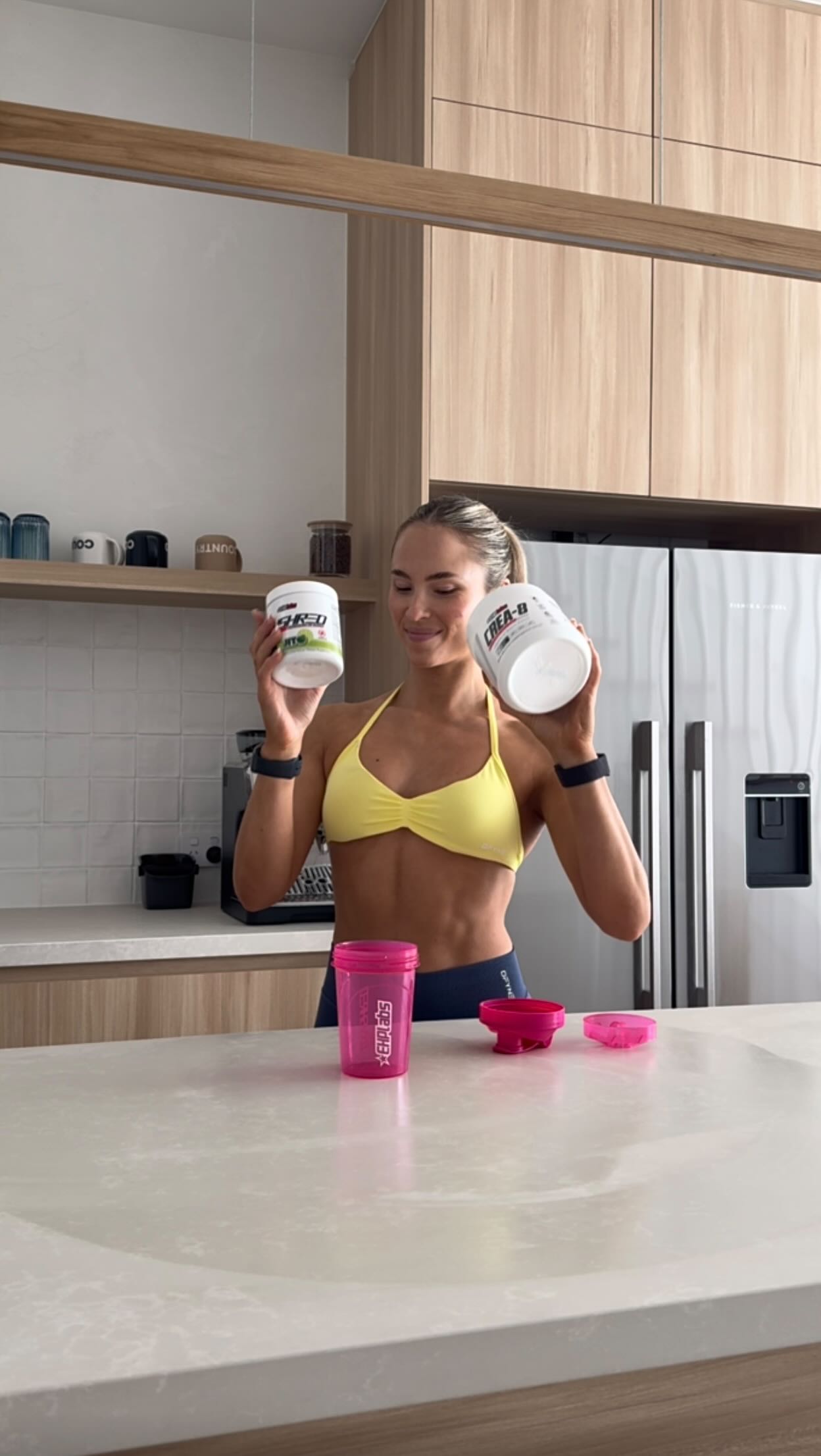 Instagram post by @fitwithlilyy for EHPlabs. Caption reads: [...] get through my sessions !!! @ehplabs_ausnz....