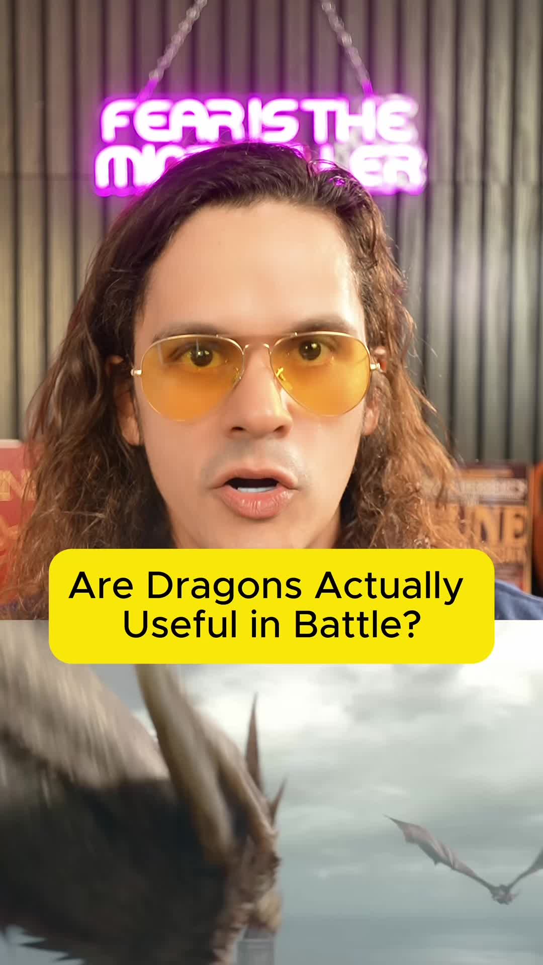 TikTok post by @naturebased0 for Game of Thrones. Caption reads: [...] #fantasy #tv #houseofthedragon....