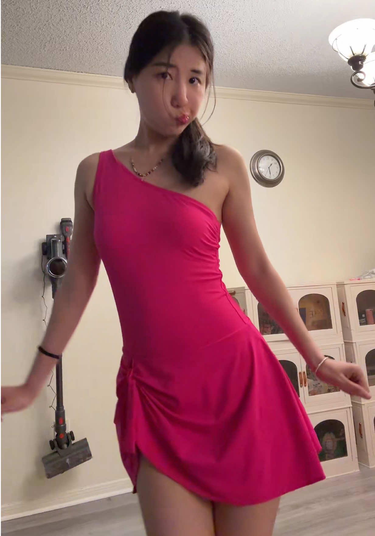 TikTok post by @hannahmao50 for Tempt Me Swimsuits. Caption reads: @TEMPT ME SWIMSUIT  #swimwear #pmo #fyp.