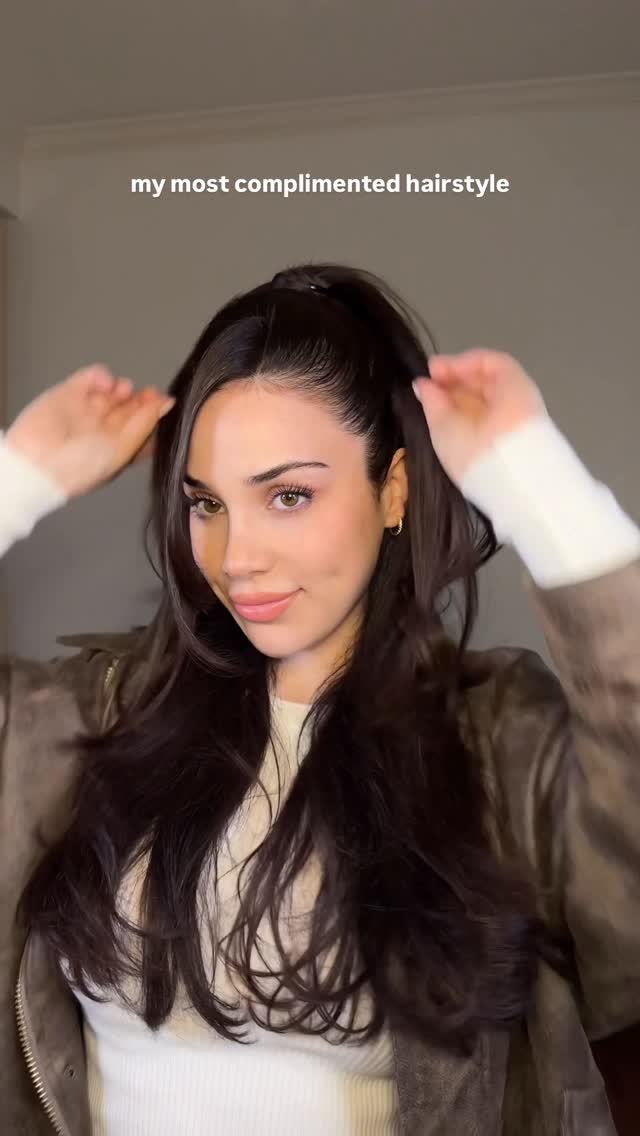 Instagram post by @aslinurakinci for T3 Micro. Caption reads: hairstyle i’m currently OBSESSED....