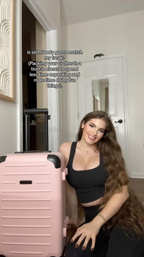 Instagram post by @gimmieneck for Solgaard. Caption reads: match my freak?😏✈️🗺️ • @solgaard discount code: ....