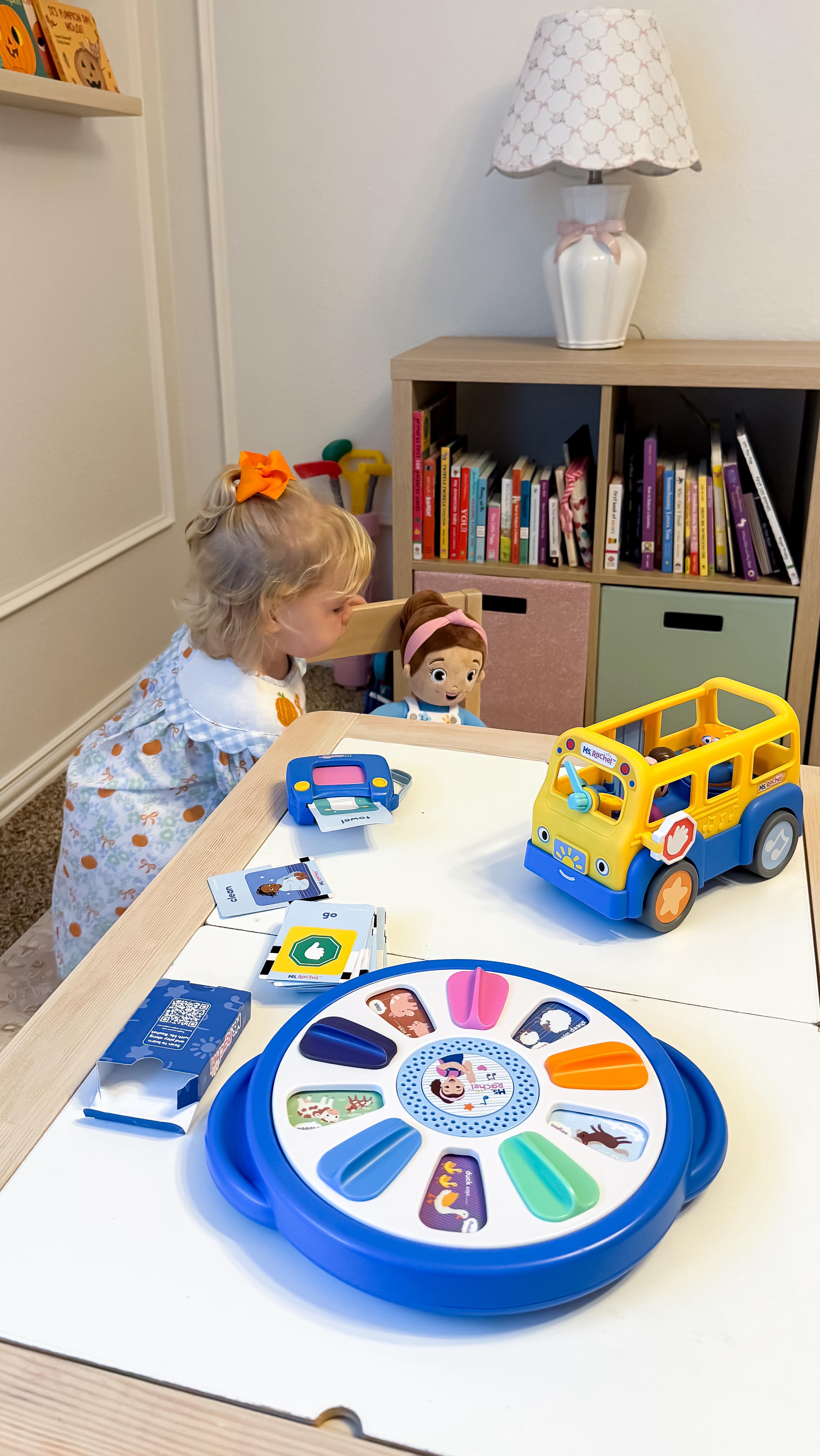 Instagram post by @hannahstemme for Spin Master. Caption reads: #ad Moms of toddlers — have you seen the new Ms.....