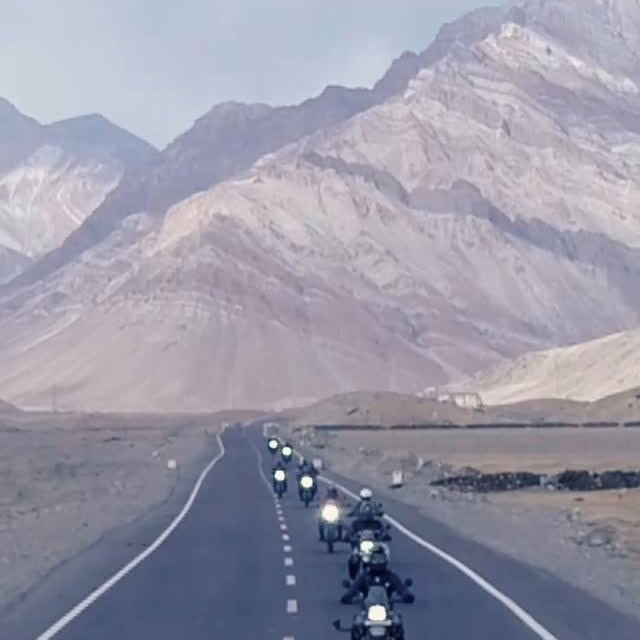 Instagram post by @royalenfieldsocialmission for UNESCO. Caption reads: [...] by Royal Enfield, in partnership with UNESCO.