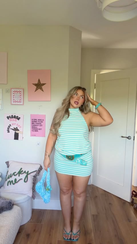 Instagram post by @abigailvancee for Edikted. Caption reads: Use code AVANCE10 At checkout @edikted 💕 #edikted....