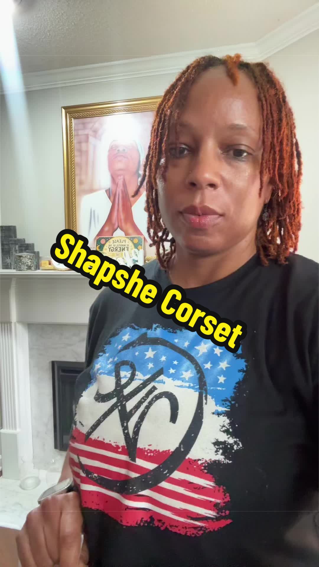 TikTok post by @ashlea1908 for SHAPSHE US. Caption reads: Bestieeeee… this waist trainer got me looking....