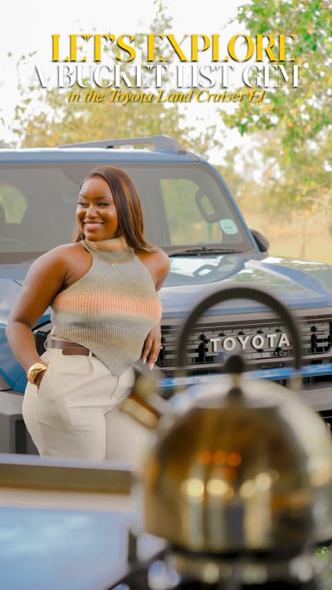 Instagram post by @lifewithpiwe for Toyota. Caption reads: [...] song launch moment to taking the all-new....