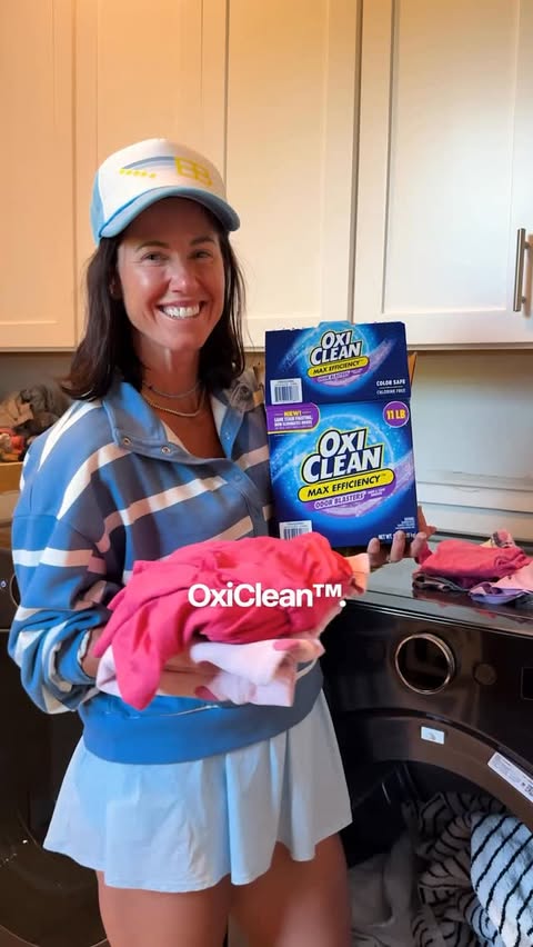 Instagram post by @emilybreeze for OxiClean. Caption reads: [...] you’ll actually use every day #ad....