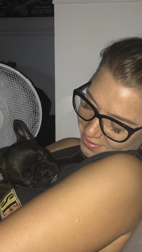 Instagram post by @scarletts_world_ for Butternut Box. Caption reads: Butternut Box delivery day is our favorite! 📦....