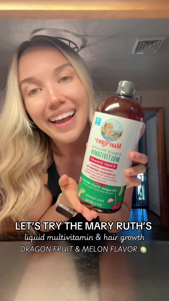 TikTok post by @itzkaitlynbee for MaryRuth's Kids. Caption reads: another win for ms. mary 😍😮‍💨 @MaryRuth's....
