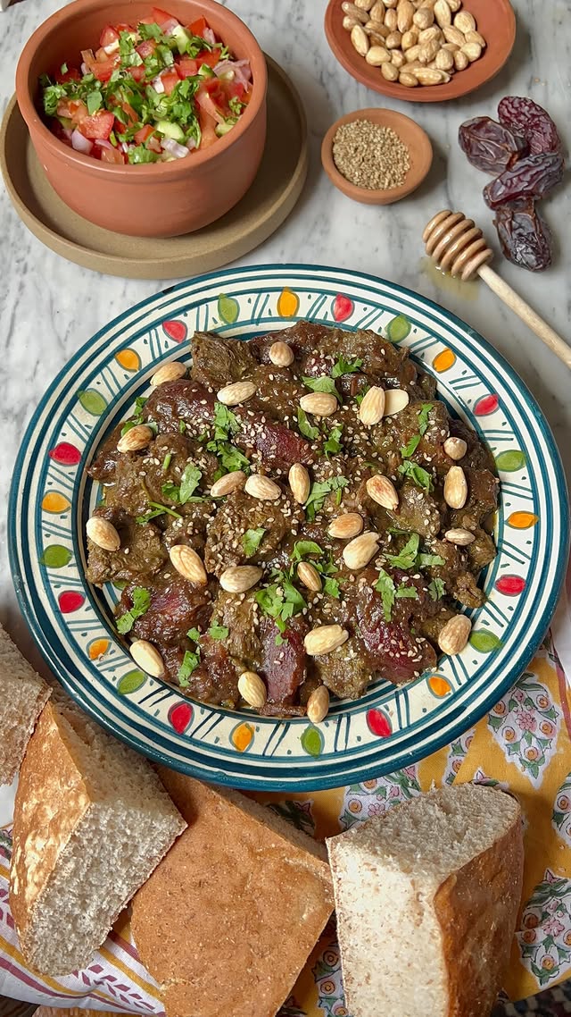 Instagram post by @bookofdishes for Joolies. Caption reads: [...] salad. i made this delicious dish using....