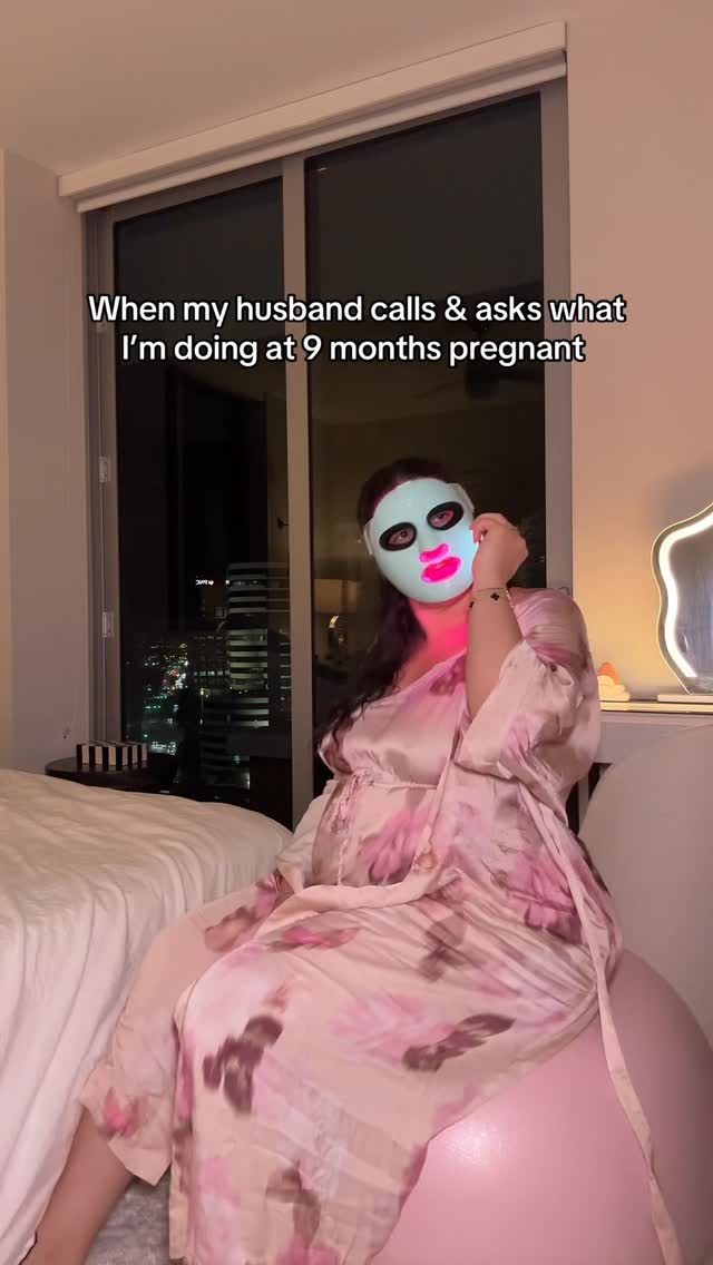 Instagram post by @nagam_z for Qure Skincare. Caption reads: Like hello I’m working harder than you 🫷.