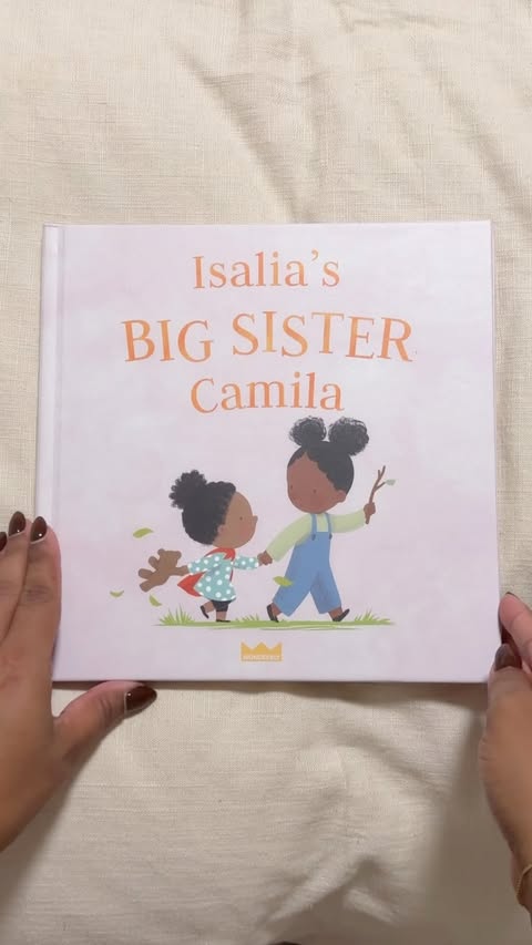 Instagram post by @dejasanchezz for Wonderbly. Caption reads: Personalized books from @wonderbly are always my....
