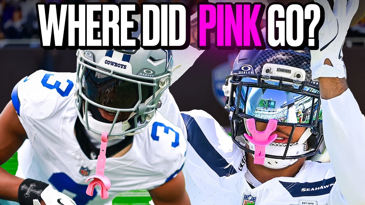 YouTube post by @Footballrs for SHOC. Caption reads: Why Did Pink October Disappear....