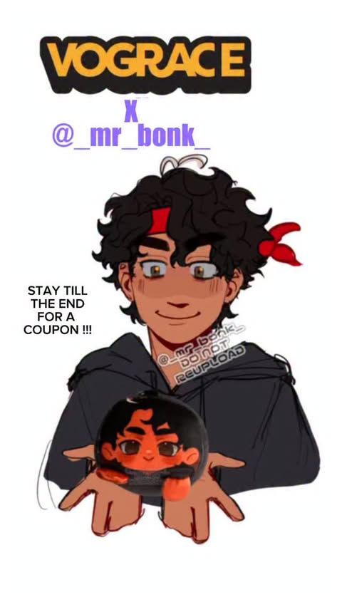 Instagram post by @_mr_bonk_ for Vograce. Caption reads: So! The products are really good, great quality.....